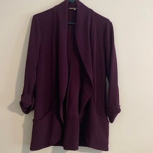 Purple blazer French mauve